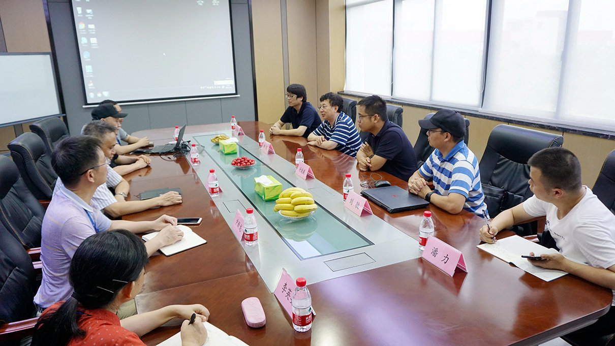 哈爾濱工業(yè)大學(xué)副校長沈毅帶隊(duì)訪問全盛機(jī)電